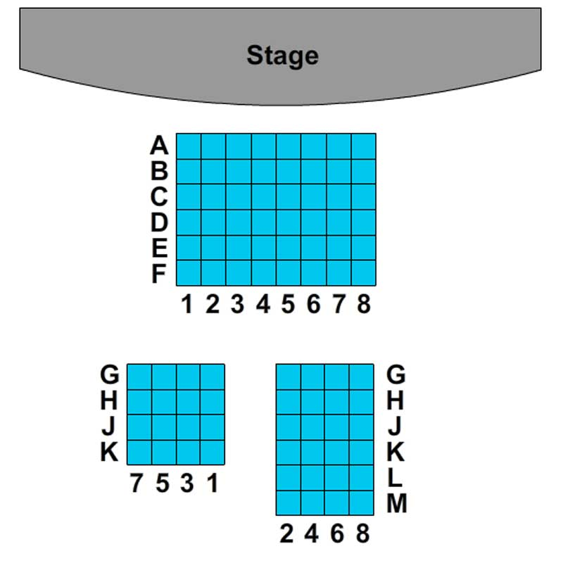 Seating Chart The Lion Theatre New York City, New York